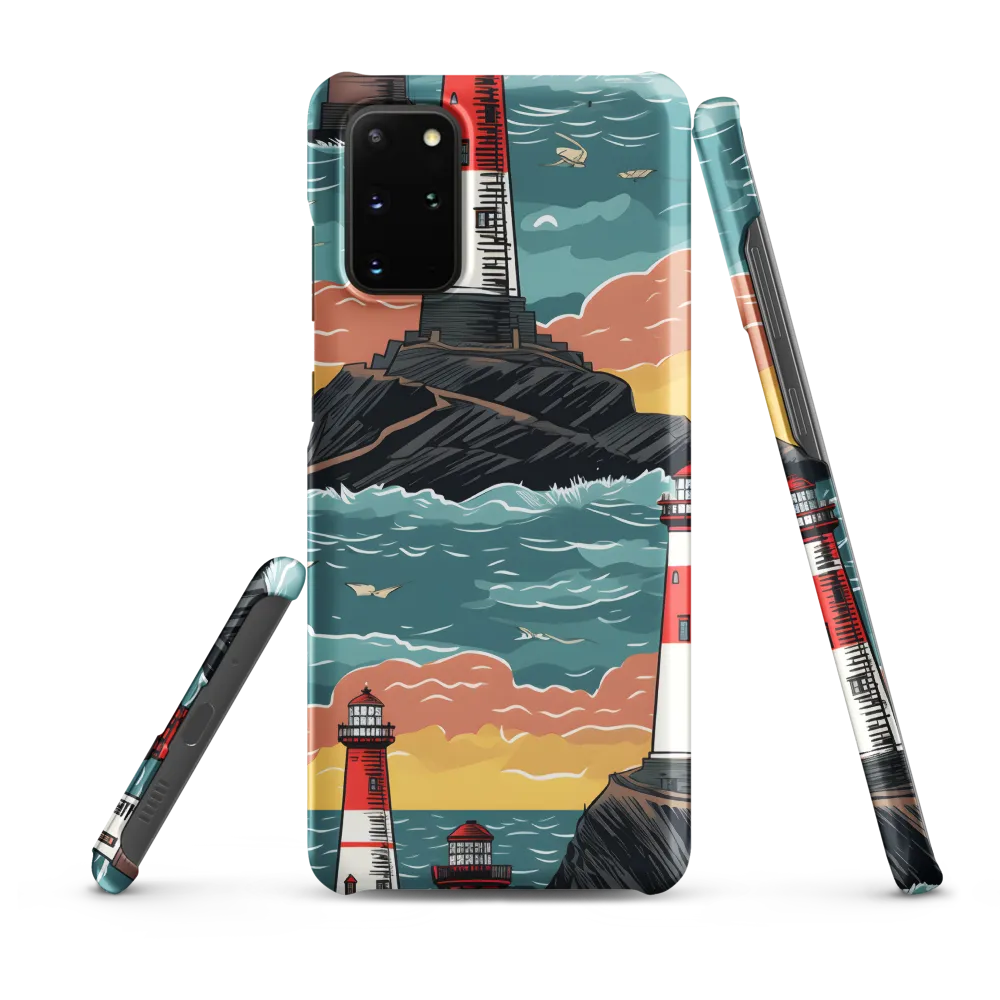 Lighthouses in a Whimsical Ocean