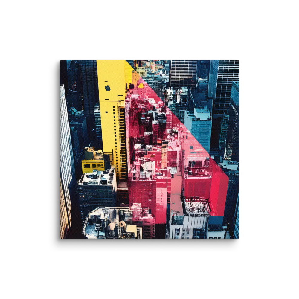 Dynamic Urban Symphony | Canvas | 12″×12″