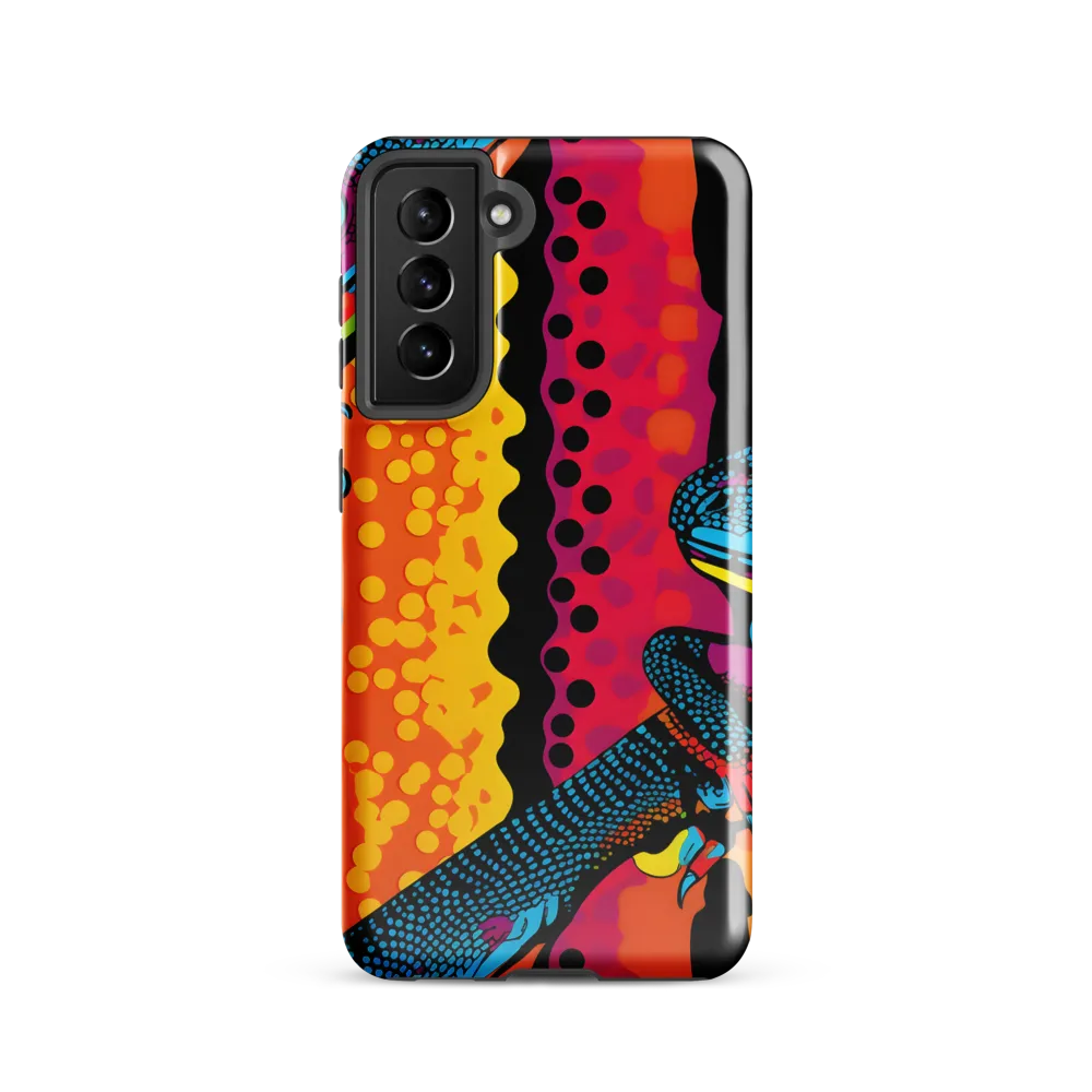 Colorful Encounters: The Playful Geckos