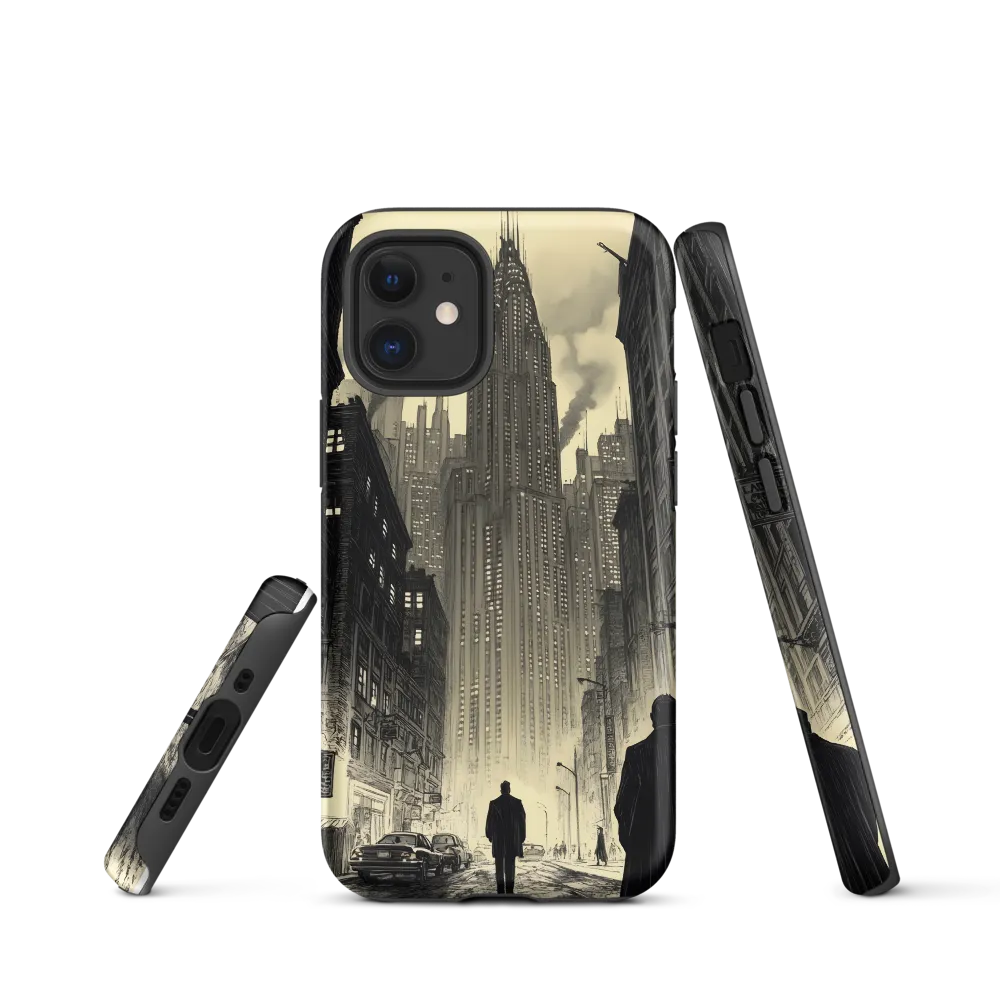Echoes of the City | Phone Case |  12 mini | Tough Case | Matte