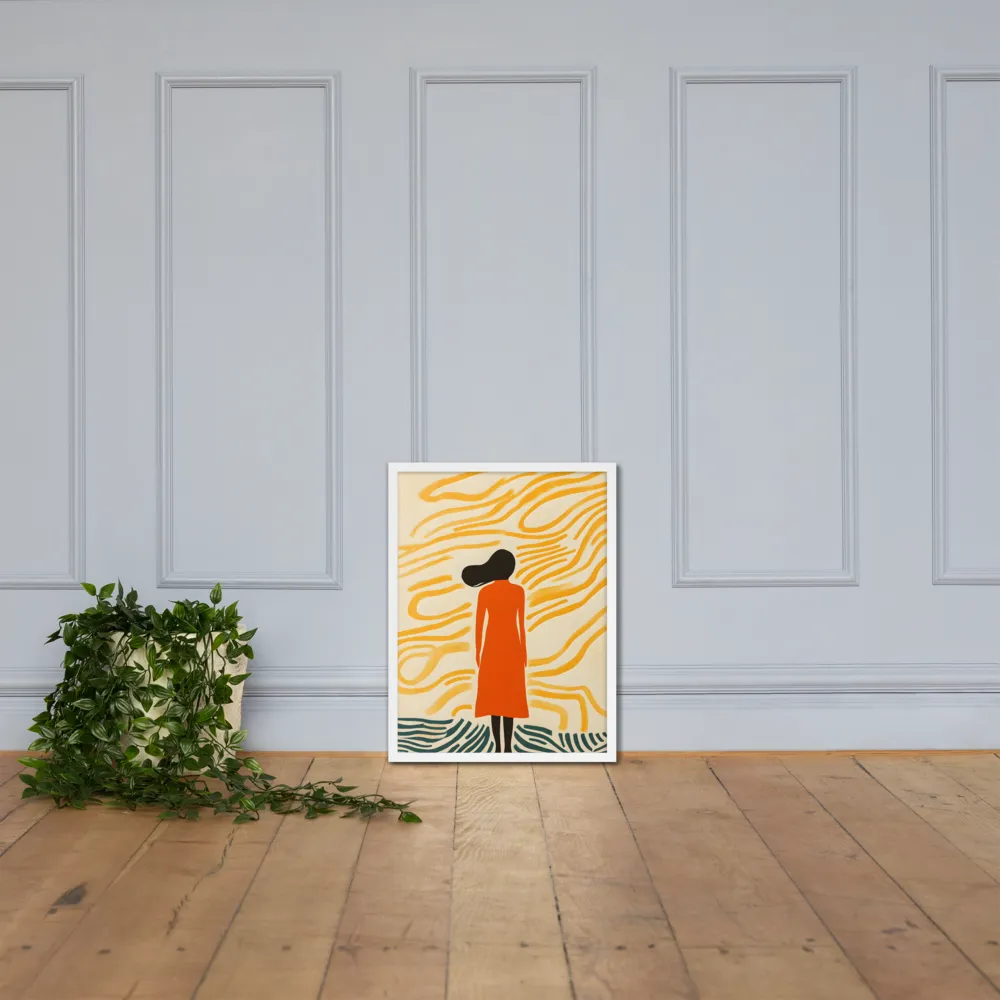 Connection to Serenity | Poster with White Frame | 18″×24″