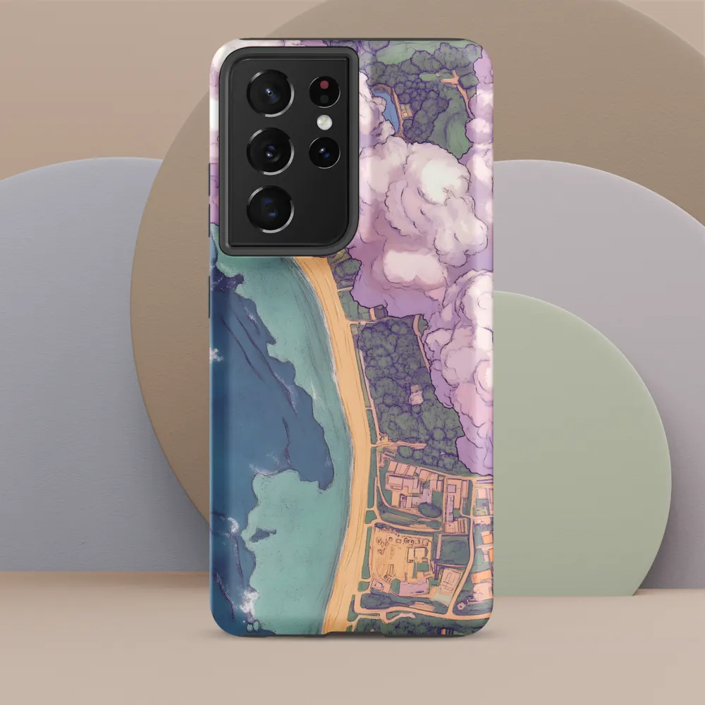Serenity Over the Coast | Phone Case |  S21 Ultra | Tough Case | Matte