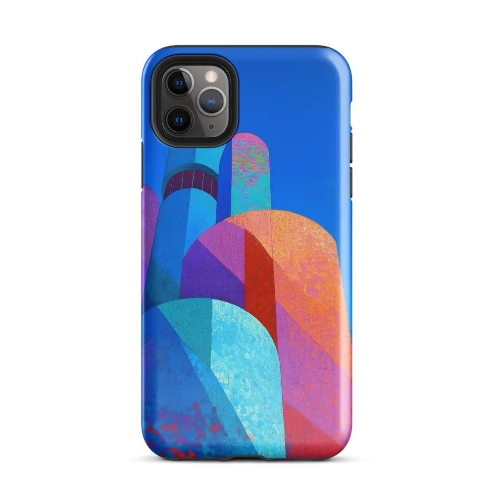 Vibrant Geometric Harmony | Phone Case |  11 Pro Max | Tough Case | Glossy