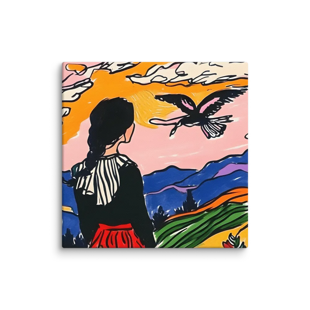 A Journey into Freedom | Canvas | 10″×10″