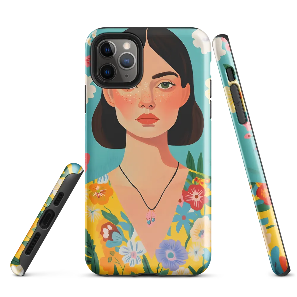 Embracing Nature: A Portrait of Serenity | Phone Case |  11 Pro Max | Tough Case | Glossy