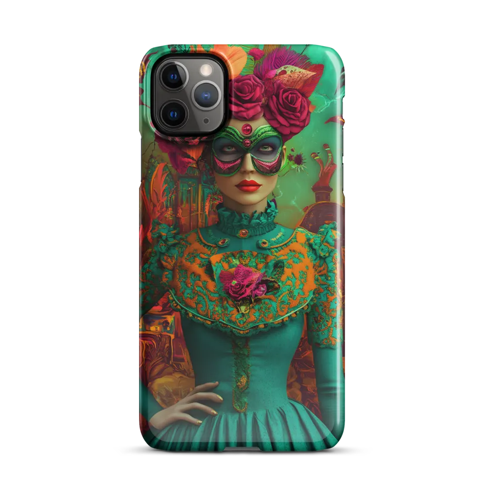 Enchanted Elegance: A Portrait of Mystique | Phone Case |  11 Pro Max | Snap Case | Glossy