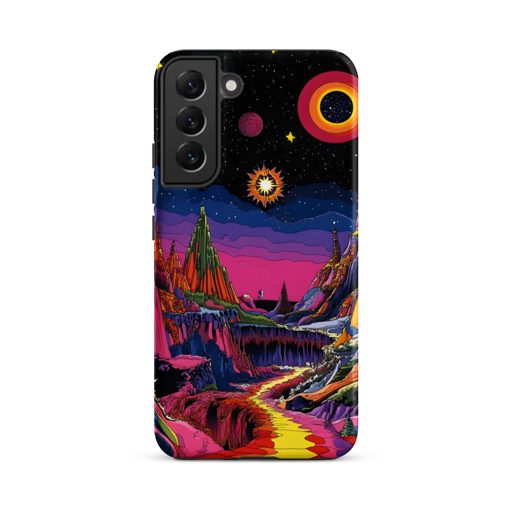 Galactic Wonders: A Journey Through an Alien Landscape