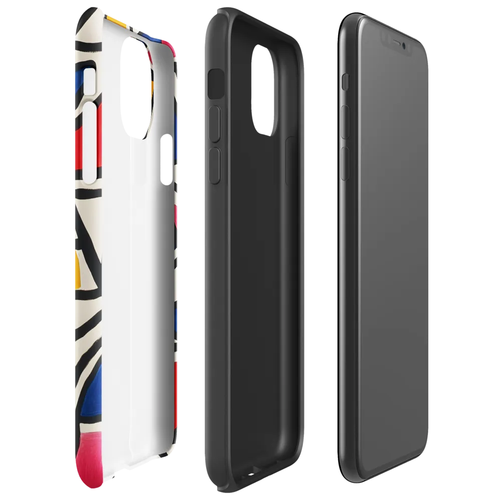 Vibrant Geometric Harmony | Phone Case |  11 Pro Max | Tough Case | Glossy