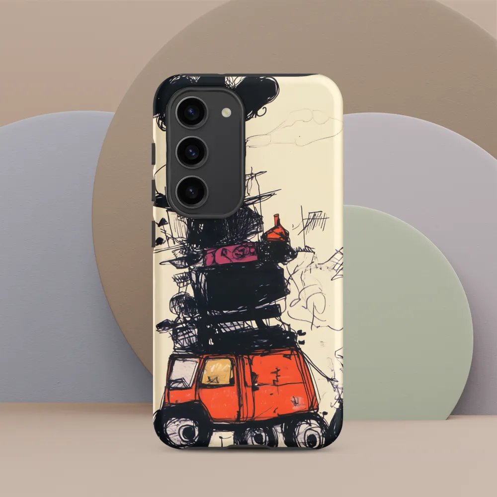 The Whimsical Hauler | Phone Case |  S23 | Tough Case | Matte
