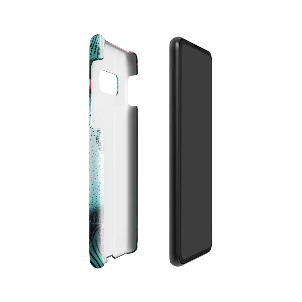 Mystical Beauty in Blue and Pink | Phone Case |  S10e | Snap Case | Glossy