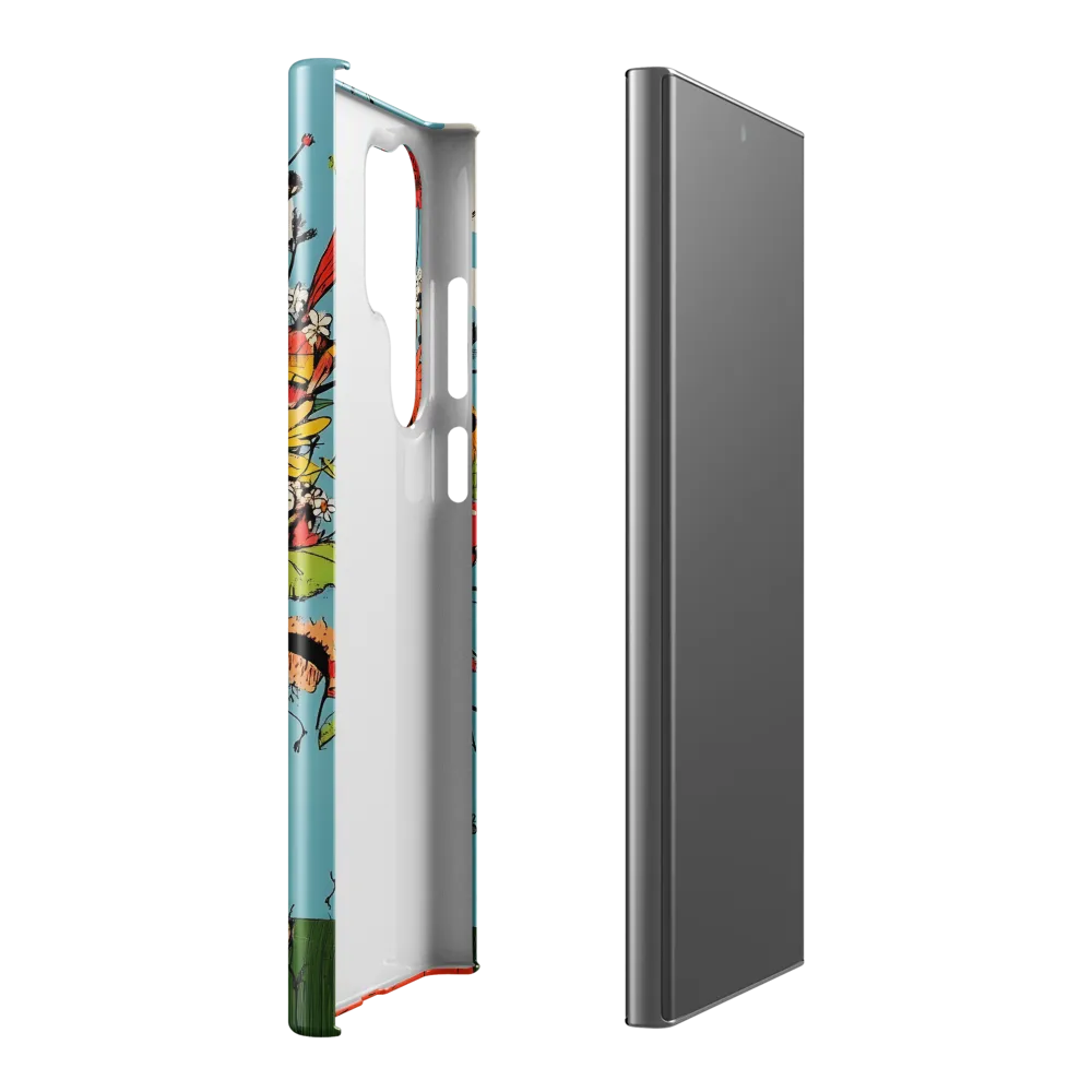 Whimsical Bloom | Phone Case |  S23 Ultra | Snap Case | Glossy