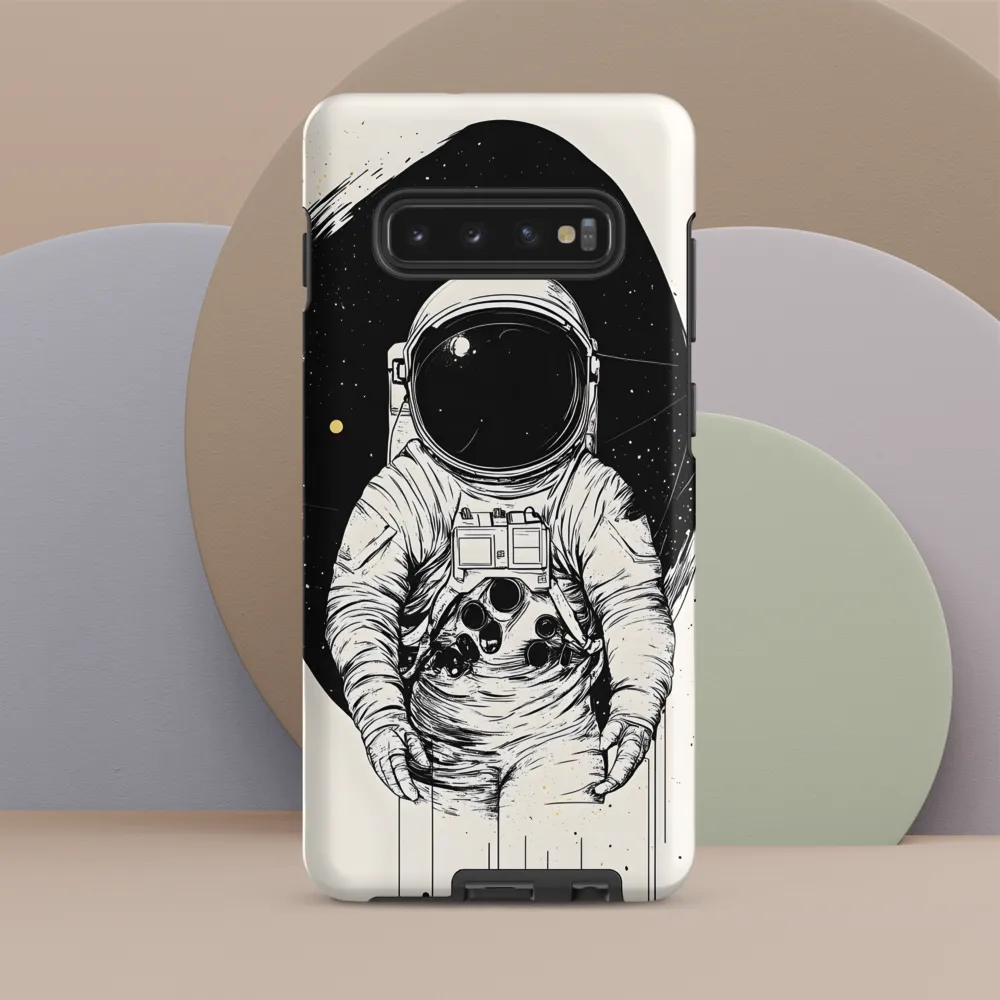 Cosmic Voyager | Phone Case |  S10 Plus | Tough Case | Matte