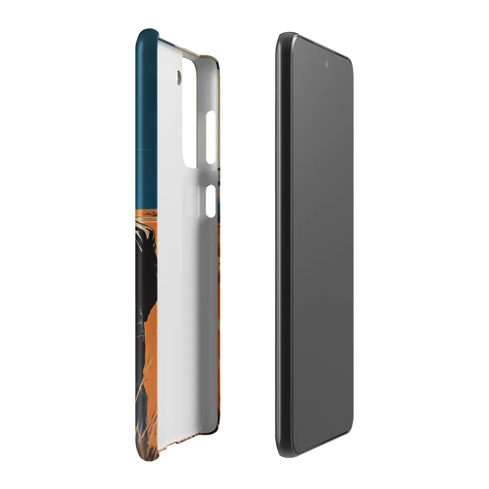Silent Anticipation | Phone Case |  S21 Plus | Snap Case | Matte