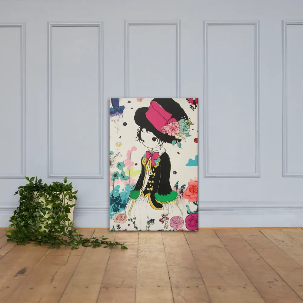 Whimsical Garden Reverie | Canvas | 24″×36″
