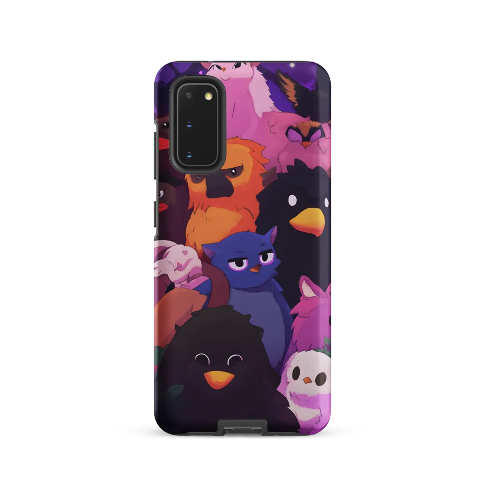 Whimsical Avian Gathering