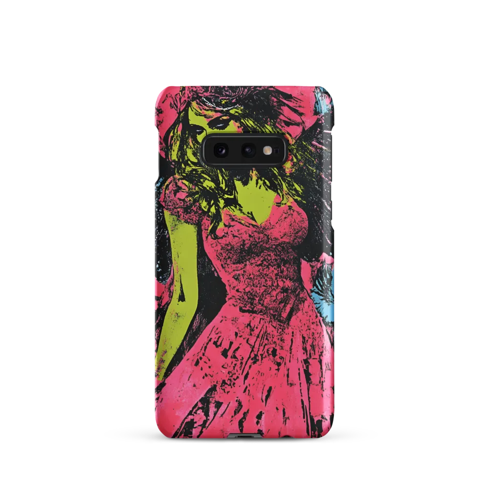 Mystical Angel in Neon Dreams