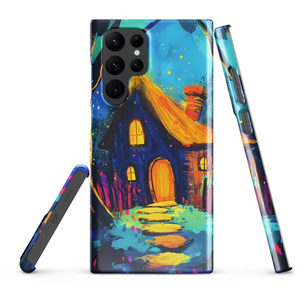 Mystical Retreat in Moonlight | Phone Case |  S22 Ultra | Snap Case | Glossy