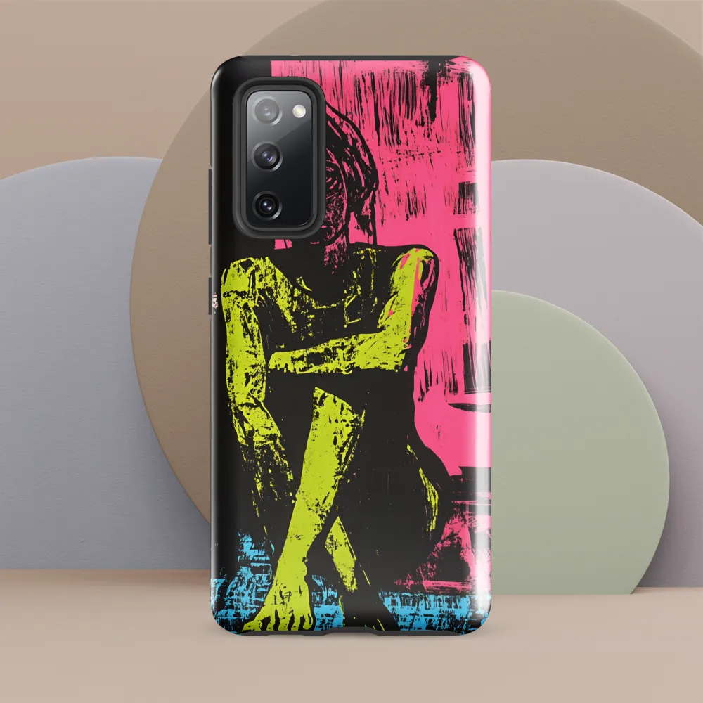 Contemplation in Neon