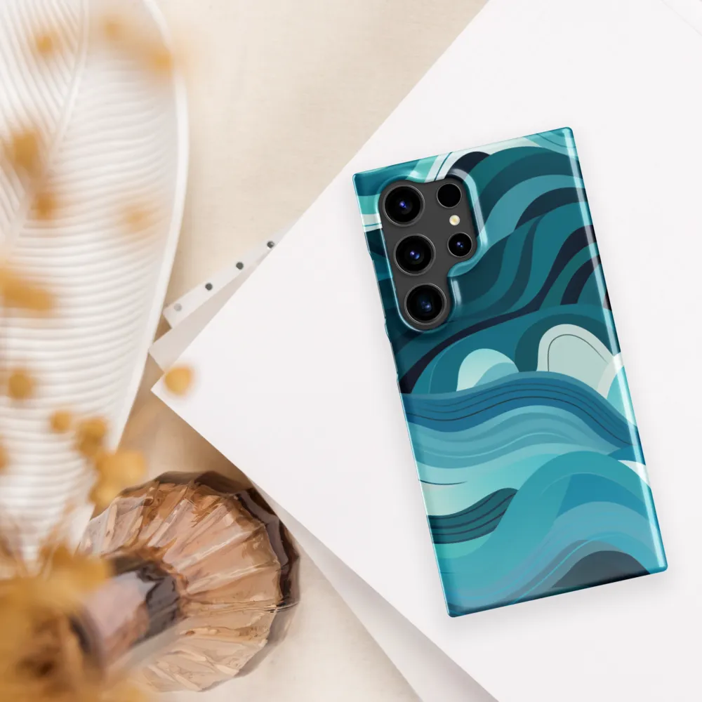 Ebb and Flow | Phone Case |  S24 Ultra | Snap Case | Glossy
