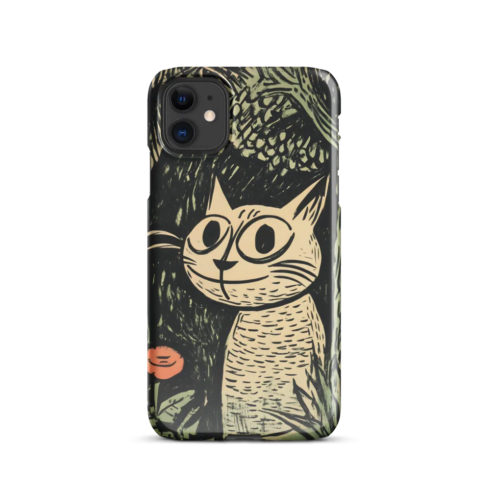 Whimsical Cat in the Forest