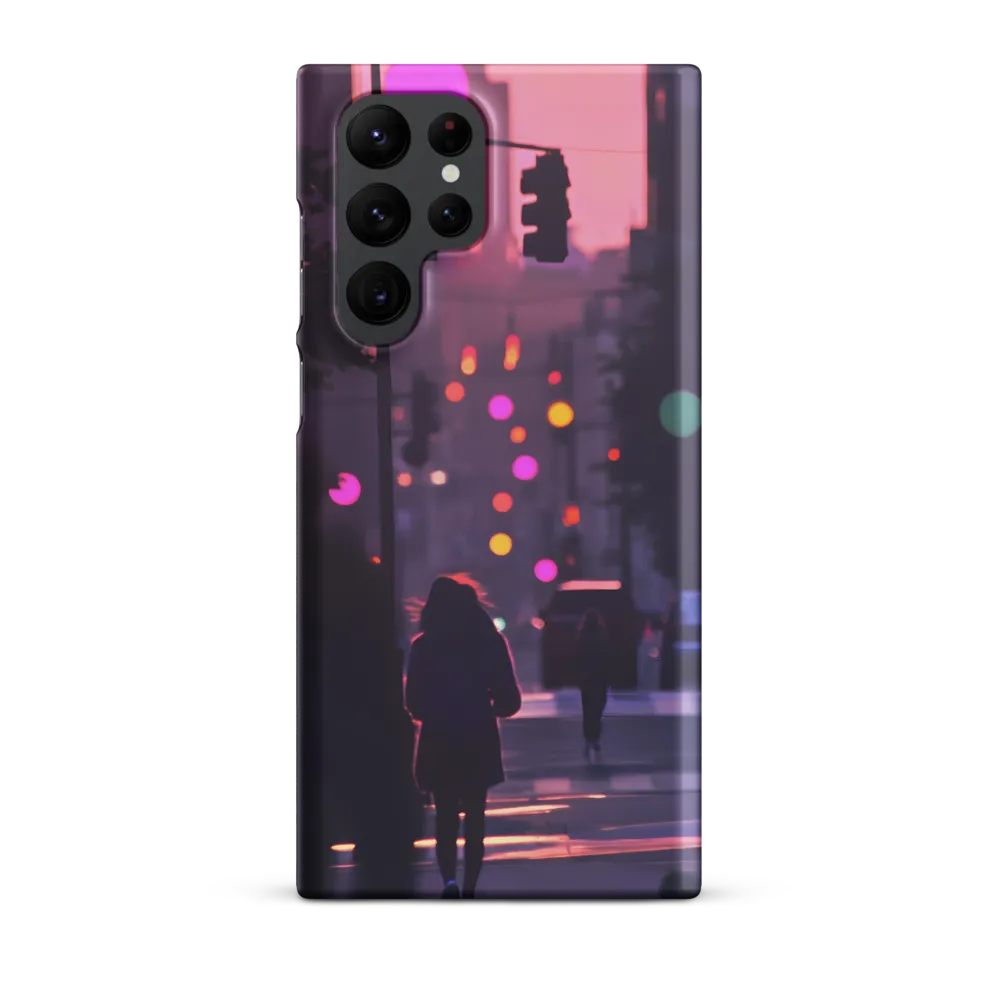 City Silhouettes at Dusk | Phone Case |  S22 Ultra | Snap Case | Matte