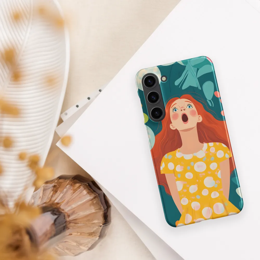 Joyful Expression | Phone Case |  S23 Plus | Snap Case | Matte