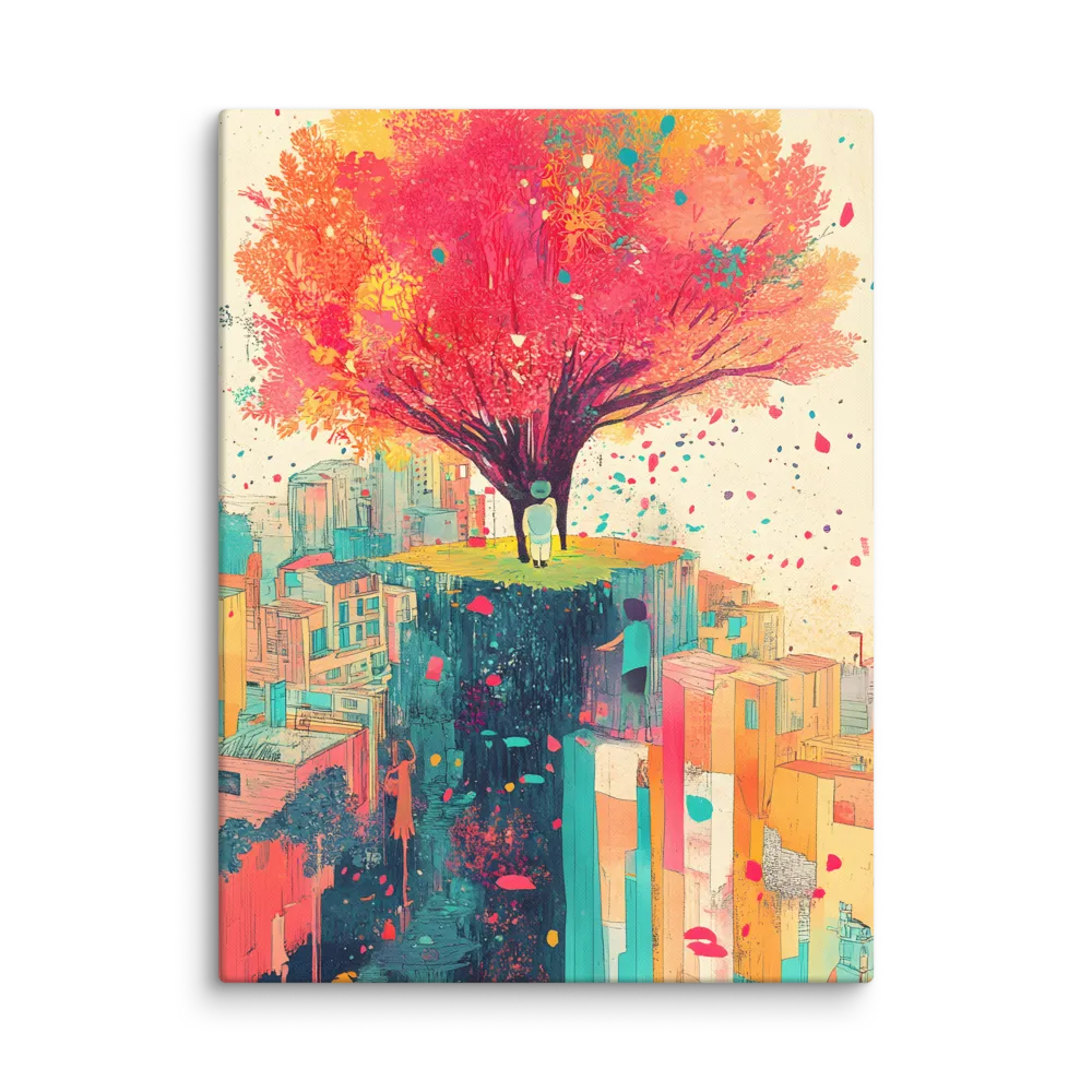 Whispers of Urban Dreams | Canvas | 24″×32″