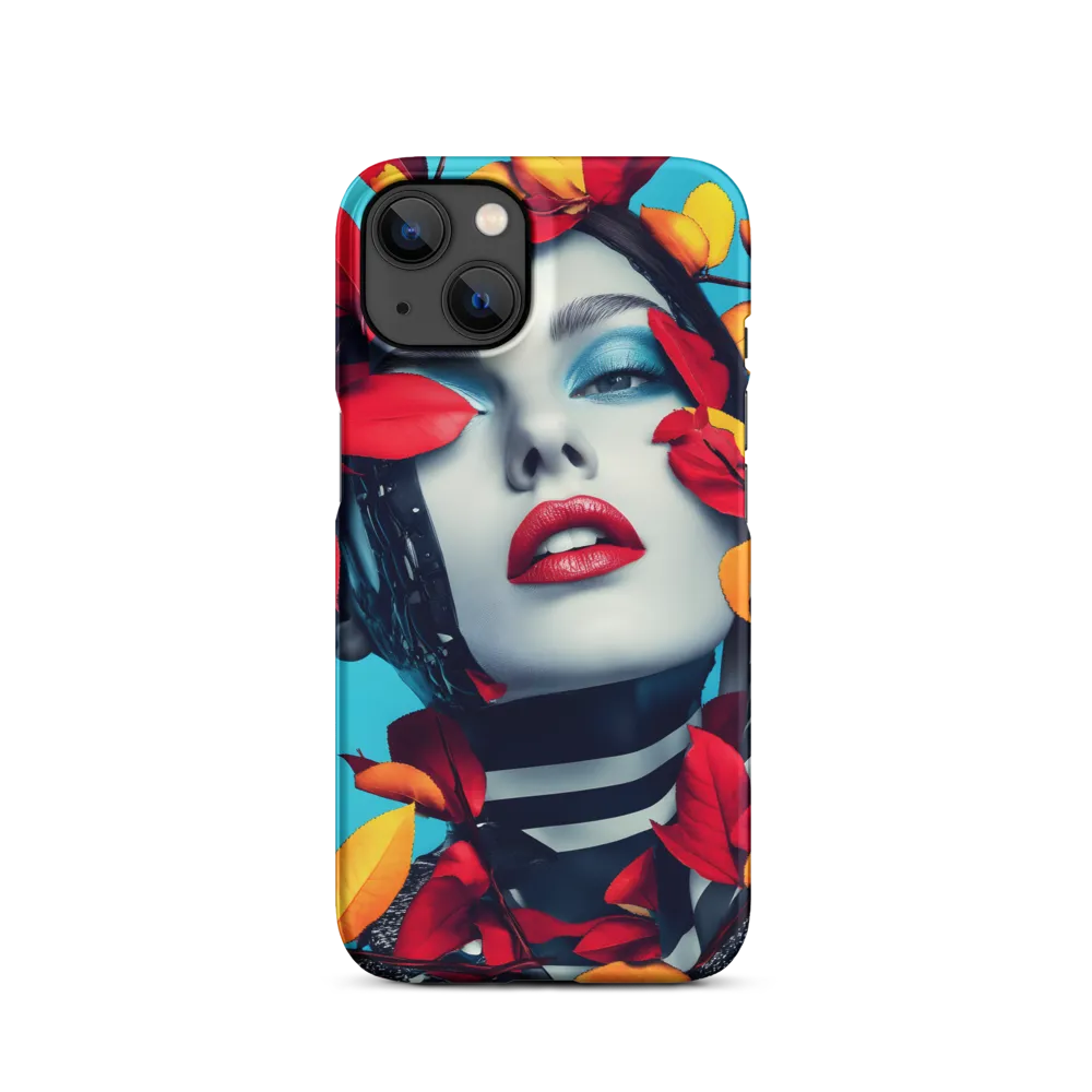 Futuristic Fusion: Nature Meets Technology | Phone Case |  13 | Snap Case | Matte