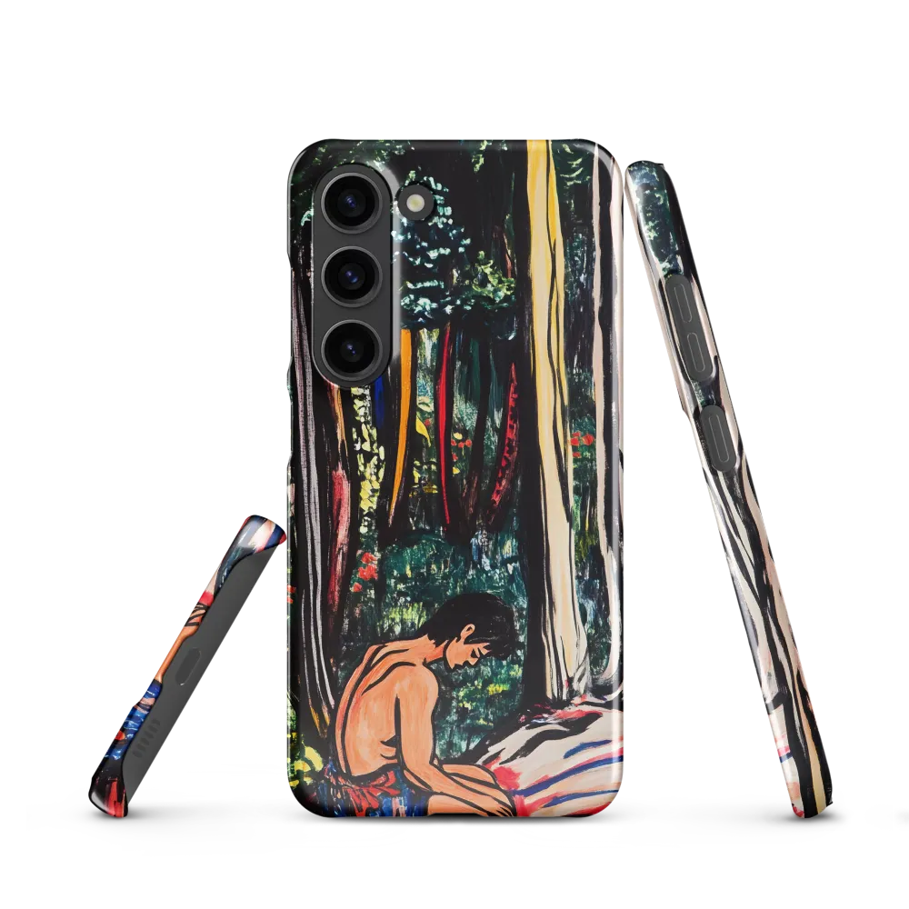 Contemplation in Nature | Phone Case |  S23 | Snap Case | Glossy