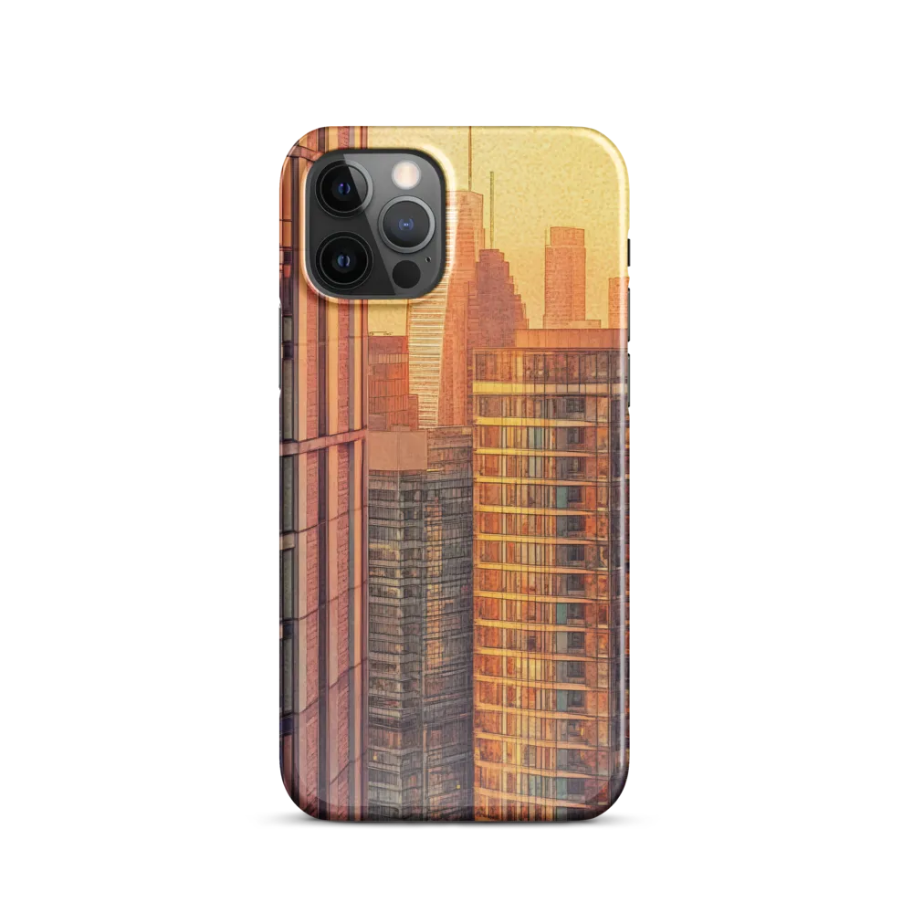Urban Serenity at Sunset