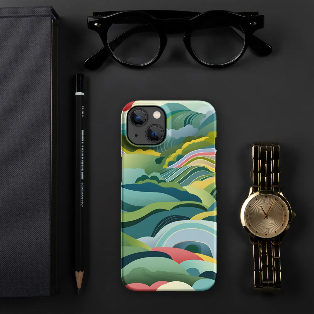 Waves of Serenity | Phone Case |  13 | Snap Case | Matte