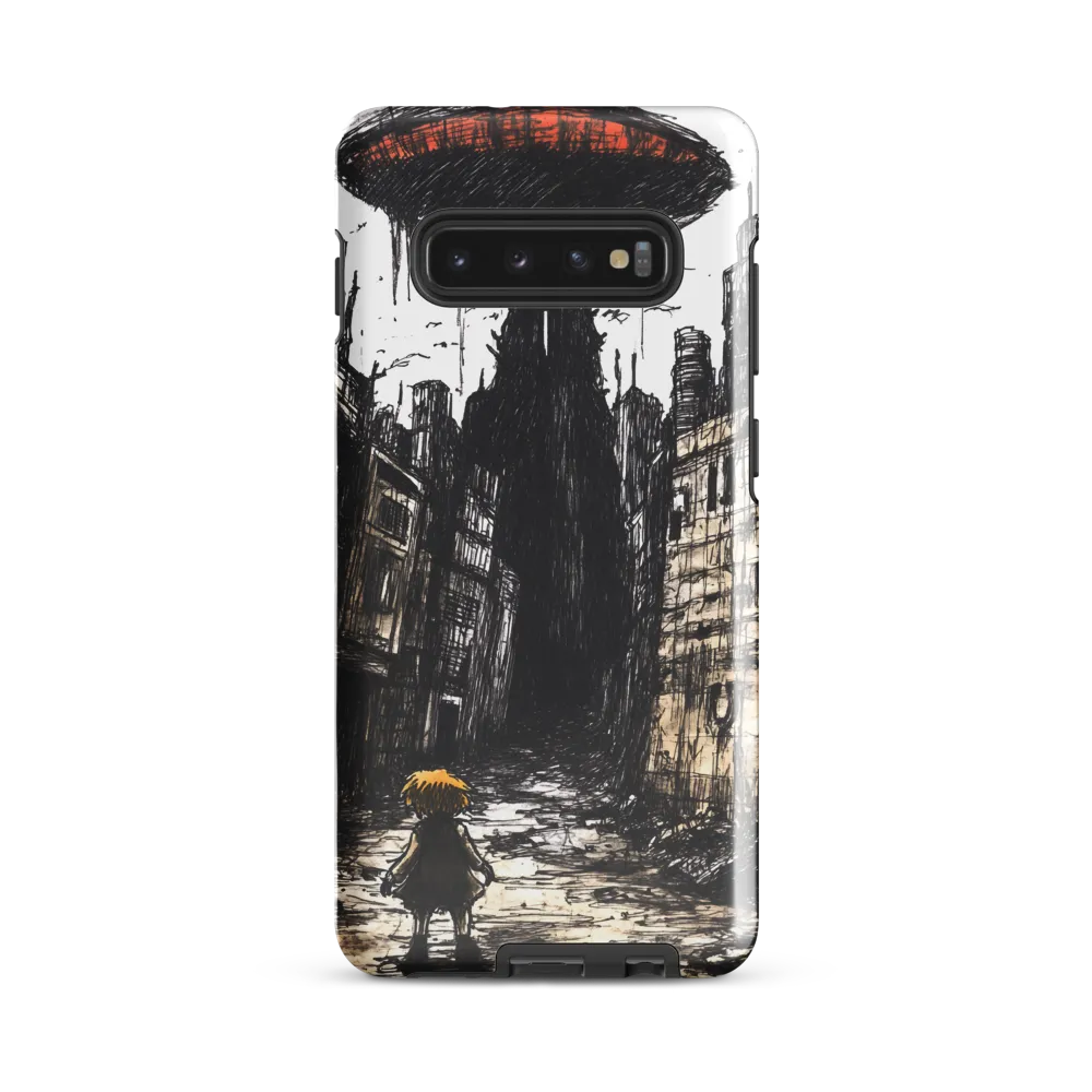 The Descent into Shadows | Phone Case |  S10 Plus | Tough Case | Glossy