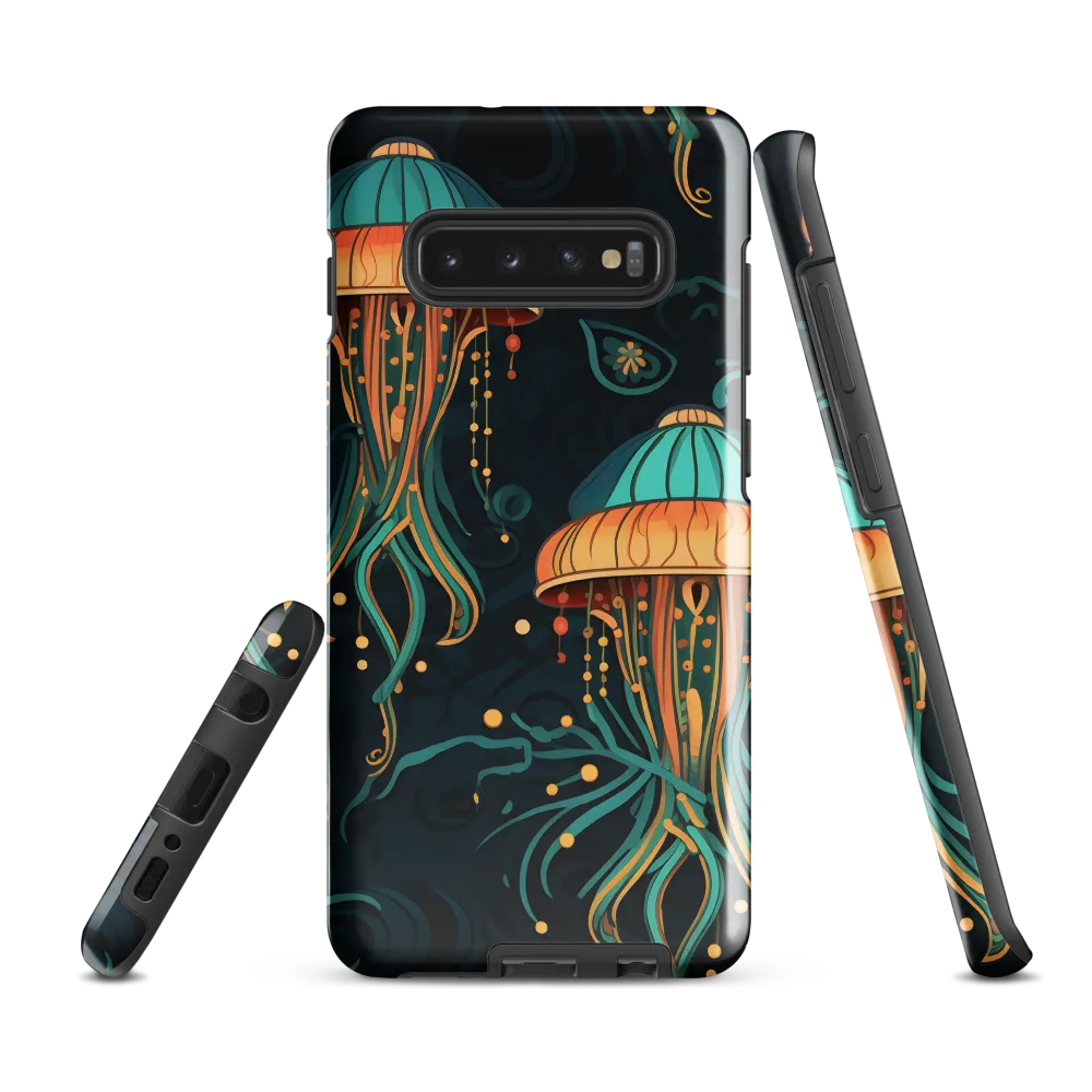 Symphony of Jellyfish | Phone Case |  S10 Plus | Tough Case | Glossy