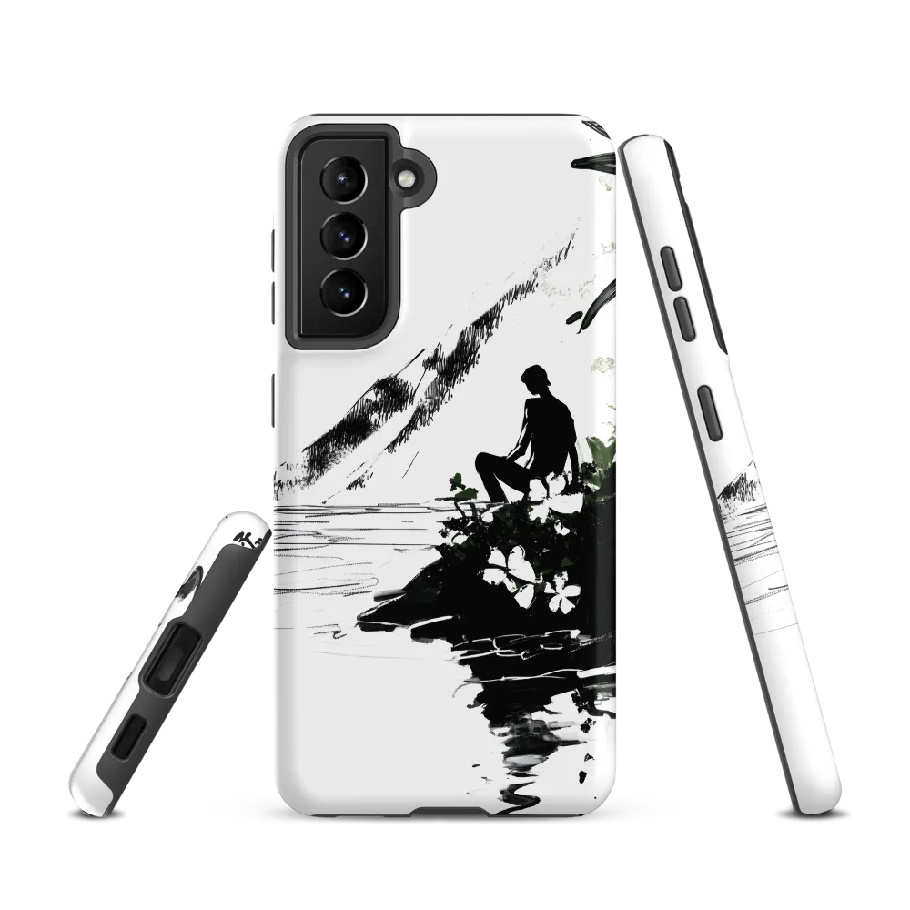 Contemplation by the Water | Phone Case |  S21 | Tough Case | Matte