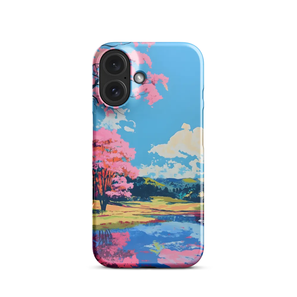 Reflections of a Pink Dreamscape | Phone Case |  16 | Snap Case | Glossy