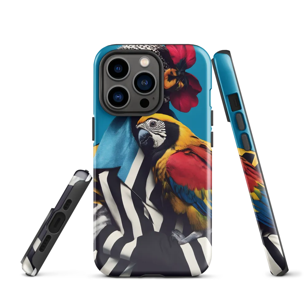 Vibrant Fusion of Flora and Fauna