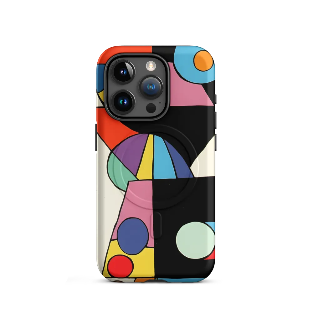 The Play of Shapes | Phone Case |  15 Pro | MagSafe® Tough Case | Matte
