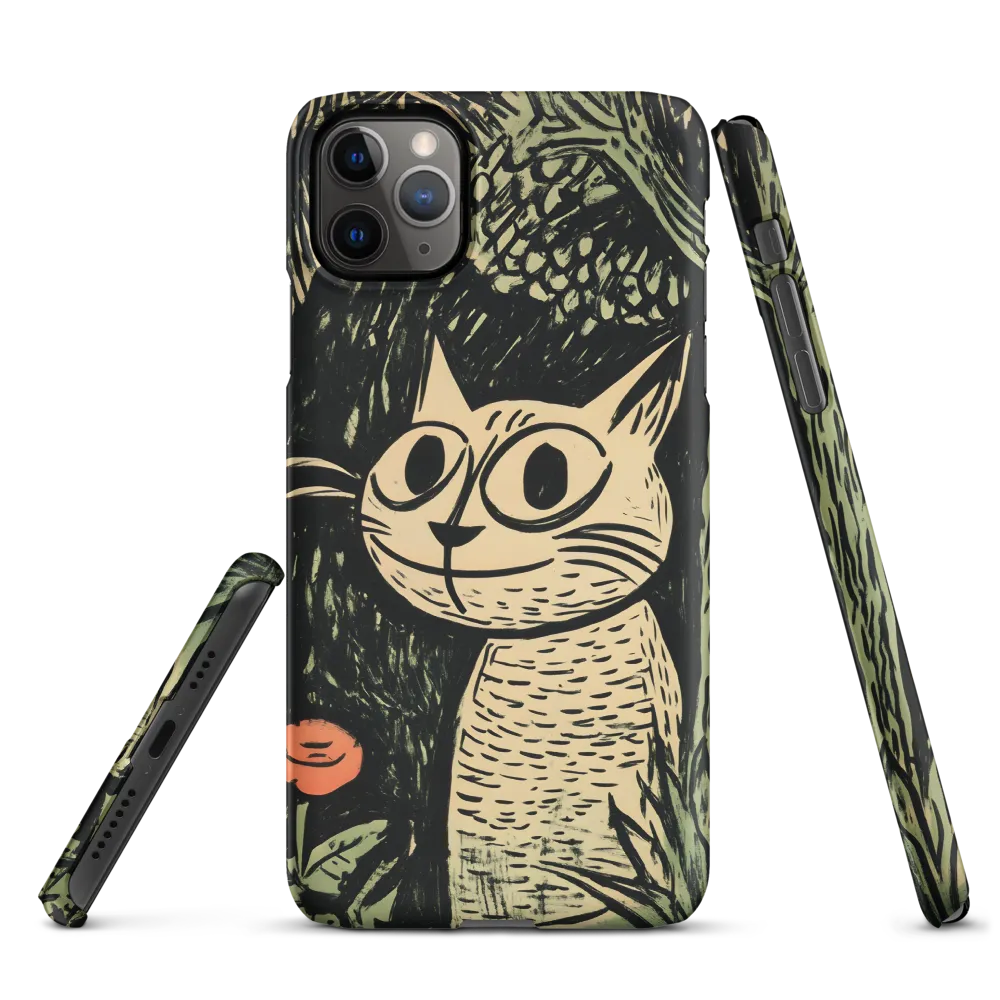 Whimsical Cat in the Forest
