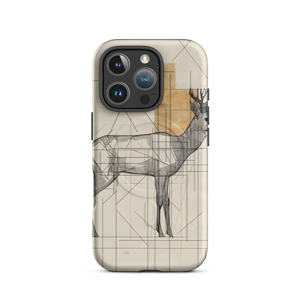 Geometric Elegance: The Majestic Deer