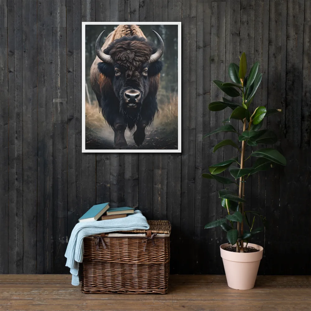 Majesty in the Wilderness | Canvas with White Frame | 24″×32″