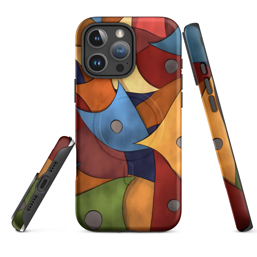 Vibrant Interplay of Shapes