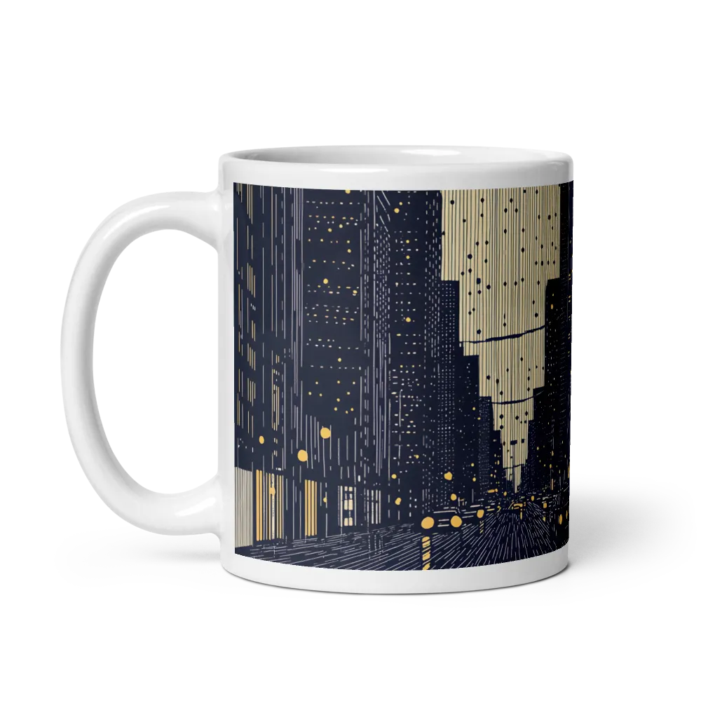 Glistening Streets of Melancholy | Mug with White inside | 11 oz