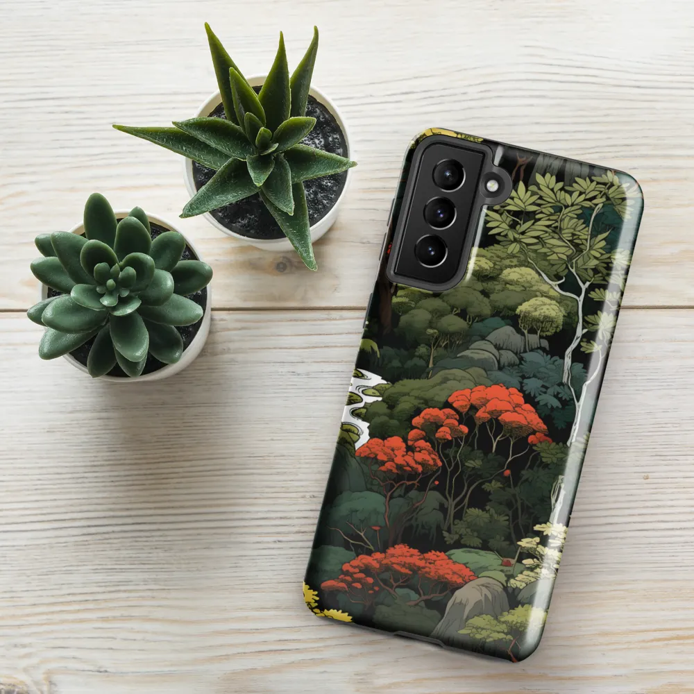 Whispers of the Forest | Phone Case |  S21 Plus | Tough Case | Glossy