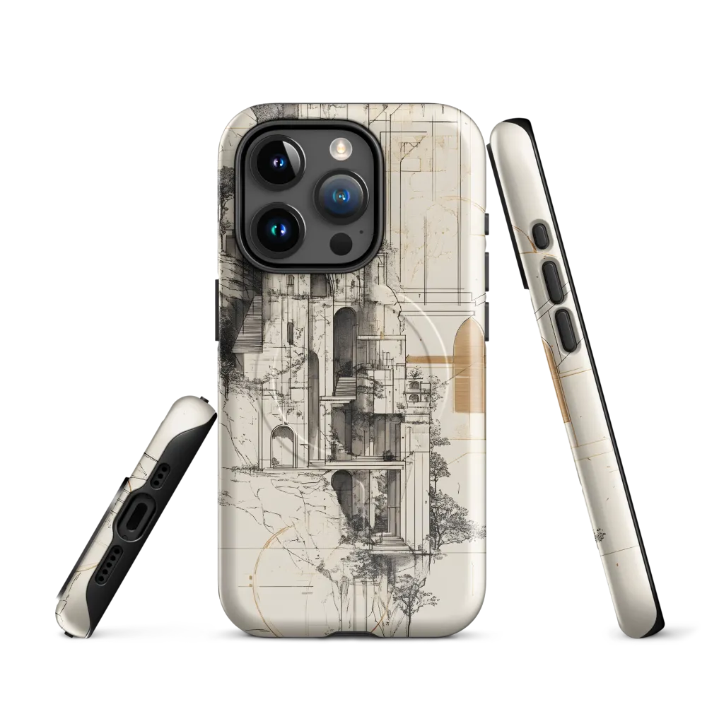 Ethereal Architectures | Phone Case |  15 Pro | MagSafe® Tough Case | Glossy