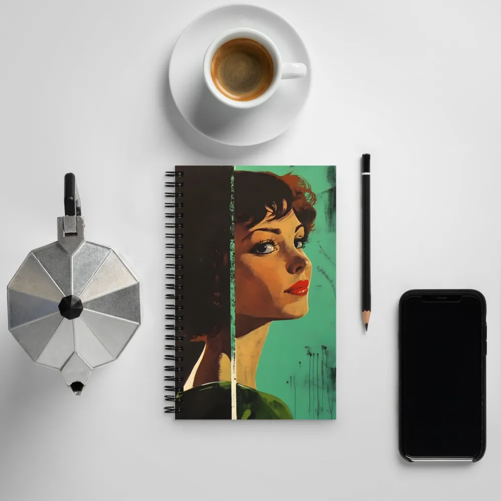 Mysterious Allure | Spiral Notebook