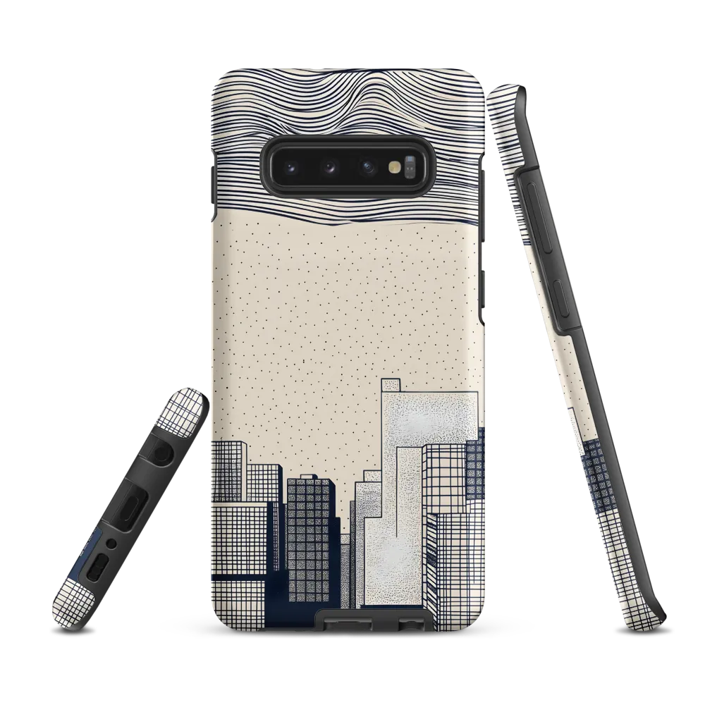 Urban Patterns: A Minimalist Skyline