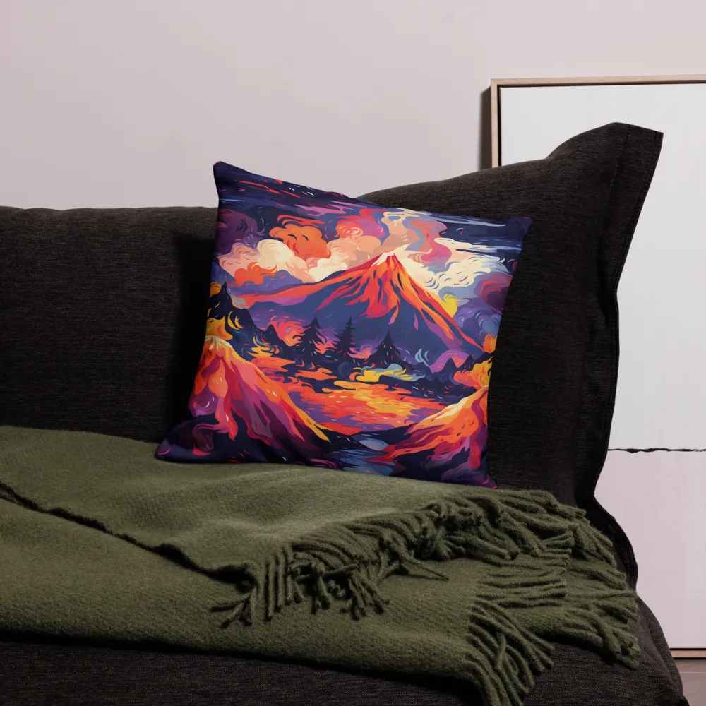 Fiery Majesty | Pillow | 18″×18″