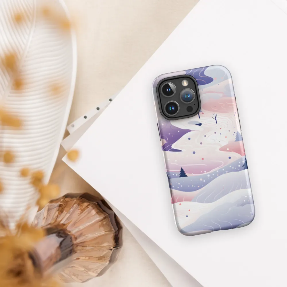 Dreamy Winter Landscape | Phone Case |  16 Pro Max | Tough Case | Matte