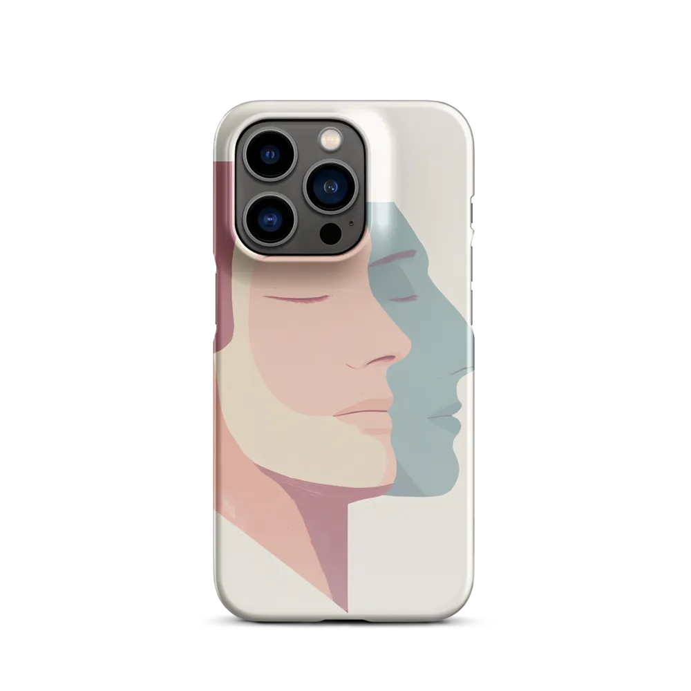 Dual Facets of Serenity | Phone Case |  14 Pro | Snap Case | Glossy