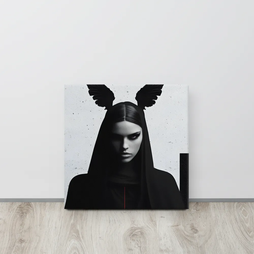 Whispers of Darkness | Canvas | 16″×16″